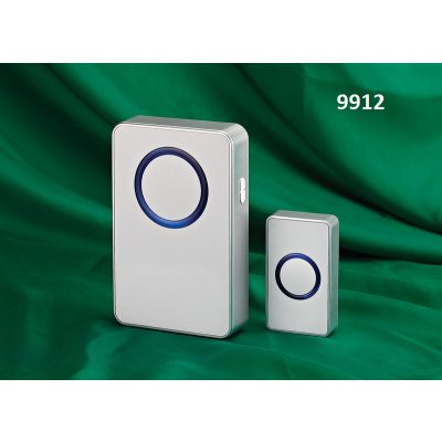 Battery operated digital door bell