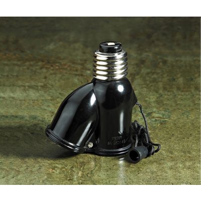 E27 6A 125/250V double socket with string