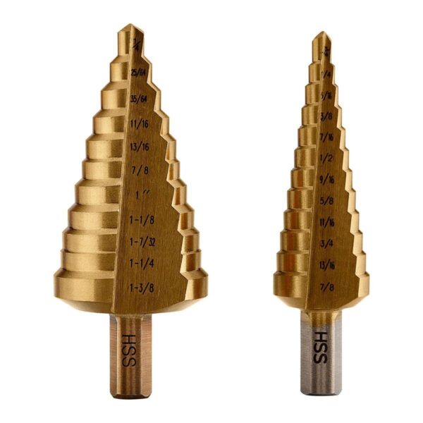 STEP DRILL BIT 3/16" - 7/8"